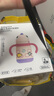 babycare兒童保溫杯寶寶水杯嬰幼兒學(xué)飲杯水壺帶手柄霸王龍不銹鋼吸管杯 把手款+贈吸嘴-引力洋紅 300ml 曬單實(shí)拍圖