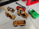 寶樂星兒童玩具男孩生日禮物合金玩具車3-6歲吊車工程車挖掘機(jī)仿真模型 曬單實(shí)拍圖