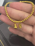 周大福經(jīng)典傳承寓意招財(cái)納福葫蘆黃金手鏈(工費(fèi)1180)約10.32g F235853 曬單實(shí)拍圖