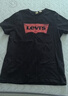 Levi's李維斯情侶美式寬松印花時(shí)尚簡(jiǎn)約舒適潮流純棉圓領(lǐng)短袖T恤 黑色 002A0-0001 2XL 曬單實(shí)拍圖