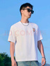 卡賓男裝 彩色君子蘭刺繡T恤2025夏季新款索羅娜面料親膚舒適 漂白色02 L /175/50 曬單實拍圖