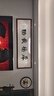 漢傲 名家手寫(xiě)書(shū)法字畫(huà)客廳裝飾畫(huà)書(shū)房茶室掛畫(huà)辦公室勵志墻壁畫(huà)定制 厚德載物 裝裱含實(shí)木框 165*51cm 曬單實(shí)拍圖