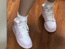 Jordan耐克AJ大童鞋男女童高幫籃球鞋NIKE AJ1兒童運動板鞋  DQ8423-608 曬單實拍圖