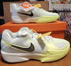 耐克（NIKE）男子籃球鞋G.T. CUT減震運動鞋HF0231-300 黃綠 41  曬單實拍圖