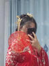 邦帛世漢服發(fā)冠女古風(fēng)頭飾全套古裝古飾仙氣造型流蘇步搖假發(fā)發(fā)簪 醉金釵發(fā)飾套裝-耳夾耳鉤款 曬單實(shí)拍圖