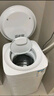 美的（Midea）迷你洗衣機 MB30VH36E 3KG嬰兒小型兒童內衣洗衣機 全自動(dòng)波輪 高溫煮洗 除菌除螨宿舍 以舊換新 曬單實(shí)拍圖