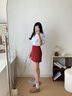 AU&MU2025秋季新款勃肯鞋絨面真皮套腳休閑鞋厚底增高兩穿一腳蹬女鞋 沙色【牛皮】【軟木升級款】 2070 36 曬單實(shí)拍圖