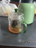 AILUKI日本輝猛茶水分離壺玻璃茶壺耐高溫高透加厚養(yǎng)生壺家用神奇泡茶壺 【黃把壺】高硼玻璃壺+四只水杯 600ml 曬單實拍圖