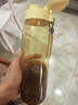 特百惠（Tupperware）樂(lè )動(dòng)樂(lè )活男女學(xué)生運動(dòng)健身戶(hù)外大容量夏季塑料水杯子水壺 樂(lè )活香草黃(無(wú)吸管)750ml 曬單實(shí)拍圖