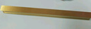 銅匠師 簡(jiǎn)約黃銅拉手柜門拉手工字形直條雙孔把手抽屜櫥衣柜子門把手 長(zhǎng)150孔距128(啞光拉絲) 曬單實(shí)拍圖