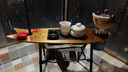 容山堂粗陶圍爐煮茶壺泡茶壺家用燒水壺烤火爐電陶爐煮茶爐養(yǎng)生壺 粗陶窯變燒水壺-提梁如意 曬單實(shí)拍圖
