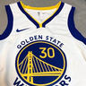 NBA KIDSNBA勇士隊(duì)庫里球衣30號巴特勒球衣湯普森格林籃球服套裝男維金斯復(fù)古籃球訓(xùn)練服速干透氣運(yùn)動(dòng)背心 庫里白色球衣 L 建議體重150斤-170斤 曬單實(shí)拍圖