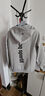 樂(lè )卡克（Le coq sportif）法國公雞春季男女同款連帽開(kāi)衫針織外套 麻灰色 XL 曬單實(shí)拍圖