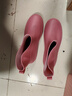 FOOTOPPO時尚雨鞋女短筒雨靴成人中筒水鞋女士防水膠鞋防滑水靴套鞋 曬單實拍圖