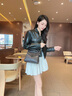 JACOPONNUS軟皮凱莉包女2025新款秋高級感輕奢小眾設計通勤上班單肩小拎包 烏木色 普通包裝 9A600-烏木色 曬單實拍圖