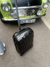 新秀麗（Samsonite）萬向輪貝殼箱拉桿箱密碼鎖時尚行李箱旅行箱單拉桿V22 黑色 20英寸 曬單實(shí)拍圖