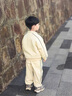 G.DUCKKIDS童裝男童運(yùn)動套裝春秋2025新款兒童休閑兩件套男寶寶春裝時(shí)髦衣服 黑色 90 cm 曬單實(shí)拍圖