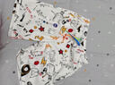 NASA LIKE官方滿(mǎn)印涂鴉短褲男夏季休閑五分褲沙灘大褲衩男士運動(dòng)透氣棉褲子 白色 +黑色 3XL （推薦155-175斤） 曬單實(shí)拍圖