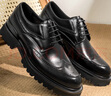 金利來(lái)（Goldlion）男鞋新款正裝皮鞋增高布洛克鞋舒適宴會(huì )婚鞋G521530105AAA黑41 曬單實(shí)拍圖
