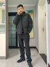 波司登（BOSIDENG）25年新款羽絨服男款時(shí)尚休閑短款立領(lǐng)防風(fēng)百搭休閑加厚保暖外套 黑色|8056 M 175/96A 體重約140-155斤 曬單實(shí)拍圖