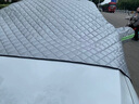 京致享比亞迪汽車(chē)前風(fēng)擋雪擋罩遮雪擋風(fēng)玻璃罩防雪防霜凍罩冬季車(chē)衣半罩 適用比亞迪海鷗【棉被加厚款/防水】 遮雪擋車(chē)衣半罩前擋風(fēng)玻璃罩 曬單實(shí)拍圖