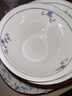 和風(fēng)四季景德鎮日式釉下彩家用餐具餐廳陶瓷飯碗面碗湯碗圓盤(pán)碗碟組合套裝 （花蔓草）5英寸飯碗（350ml) 曬單實(shí)拍圖
