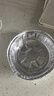 潔日邦空氣炸鍋專(zhuān)用錫紙碗18.5cm*50只食品級家用鋁箔盤(pán)烤箱烘焙燒烤 曬單實(shí)拍圖