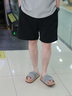 馬克華菲拖鞋男2025新款真皮外穿防滑耐磨勃肯一字拖男款戶外休閑沙灘涼鞋 卡其棕 41 曬單實(shí)拍圖