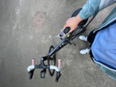 JAAJ-WAY鎖鞋公路車騎行鞋無鎖鎖踏山地自行車透氣耐磨騎車騎行裝備套裝 白【公路鎖+SP.鎖踏/順豐速發(fā)】 44 曬單實拍圖