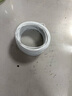 開圖 扎絲 電鍍鋅鐵絲扎線PVC綁扎絲電腦電源線捆扎綁線0.55mm/80米 0.55mm/80米（扁形）白色扎絲 曬單實拍圖