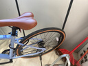 福特平把公路自行車成人青少年中學(xué)生變速單車   YM200-星空藍(lán)棕M碼 曬單實拍圖
