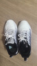 森馬運動(dòng)鞋男秋季潮流設計感防滑防臭跑步鞋男士百搭內增高休閑老爹鞋 白黑 41 (255mm) 曬單實(shí)拍圖