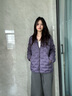 波司登2025新款沖鋒衣鵝絨服女短款三合一防風(fēng)防水保暖外套B250331302 灰紫色/葡萄紫|6032/6039|603C XL 175/96A 曬單實(shí)拍圖