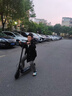 bremer電動(dòng)滑板車(chē)可折疊小型電動(dòng)車(chē)成人學(xué)生兩輪鋰電池站騎輕便踏板代步 高配版/豎停輔助輪/20公里+座椅 曬單實(shí)拍圖