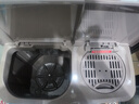 YANGZI揚(yáng)子集團(tuán)洗衣機(jī)半自動(dòng)老式家用雙桶大容量雙缸洗衣機(jī)藍(lán)光 洗脫雙筒小型波輪 9公斤強(qiáng)勁電機(jī)-小型款 曬單實(shí)拍圖