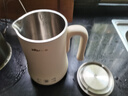 小熊（Bear）便攜式燒水壺燒水杯304不銹鋼電熱水壺 0.6L迷你恒溫水壺養生家用旅行沖奶電水壺 ZDH-A06H1 曬單實(shí)拍圖