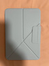 PITAKA適用蘋果iPad mini7/6保護(hù)套2024款橫豎兩用磁吸雙面夾支架殼帶筆槽超輕薄防彎pu保護(hù)殼藍(lán)色  曬單實(shí)拍圖