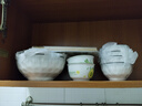 巛焦碗具套裝碗盤餐具碗套裝餐具整套北歐現(xiàn)代家用釉下彩飯碗盤子碗筷 4人食【18件】小套裝 曬單實拍圖