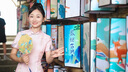 蔻伊婭連衣裙女2025年新款小個子改良版年輕旗袍女高端氣質少女中長款 粉色 L 建議96-105斤 腰圍不超2尺1 曬單實拍圖