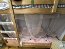 南極人宿舍學(xué)生蚊帳架防摔上下鋪出租屋寢室家用夏季防蚊防蟲加密帳紗篷 白色【贈(zèng)送掛鉤+系帶】 90x190x160cm【適用0.9m床】 曬單實(shí)拍圖