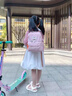 沐霓2025夏季新女童涼鞋時(shí)尚學(xué)生沙灘鞋中大童軟底防滑露趾公主鞋涼拖 褶皺魔術(shù)貼涼鞋白34碼內(nèi)長(zhǎng)21.3cm 曬單實(shí)拍圖