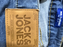 杰克·瓊斯（JACK&JONES）男裝25年涼感自在牛仔褲男秋季薄款903直筒休閑彈力牛仔九分褲子 082中藍牛仔 34 180 W34 曬單實(shí)拍圖