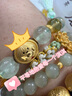 六福珠寶成毅禮盒足金奇趣堅(jiān)果成毅同款限量黃金轉(zhuǎn)運(yùn)珠手鏈?zhǔn)执?032532BAA 總重14.83克 栗刻富有禮盒 曬單實(shí)拍圖