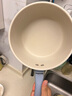 拜格奶鍋家用寶寶輔食不粘小奶鍋煮奶泡面鍋燃氣電磁爐通用鍋具 藍色奶鍋【店長(cháng)推薦】 18cm 曬單實(shí)拍圖
