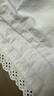 VEGA CHANG時尚套裝女2025新款夏季通勤小個子休閑系帶V領刺繡小衫套裝 baby藍（下裝） M 曬單實拍圖