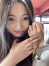 AIF木與枝情侶戒指女款純銀999情侶對戒男士鐘久久生日禮物送女朋友 【木與枝】情侶對戒【七倉直發(fā)】 曬單實拍圖