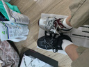 愛(ài)克佩特原創(chuàng  )個(gè)性潮鞋女2024春秋新款休閑鞋厚底增高運動(dòng)鞋女復古風(fēng)老爹鞋 黑色 35 曬單實(shí)拍圖