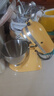 KitchenAid（凱膳怡）【政府補貼】廚師機家用進(jìn)口5QT雙碗和面揉面一體機多功能攪拌機 蜜糖黃 5KSM165PSCBF 曬單實(shí)拍圖