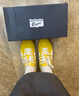 Onitsuka Tiger鬼塚虎德訓(xùn)鞋男女鞋 春夏運(yùn)動(dòng)休閑鞋舒適鞋TOKUTEN 1183A907 黃色 37 曬單實(shí)拍圖