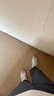 Semir男鞋復(fù)古德訓(xùn)鞋男秋季新款簡約休閑鞋板鞋男STH243039 白灰 42 曬單實拍圖